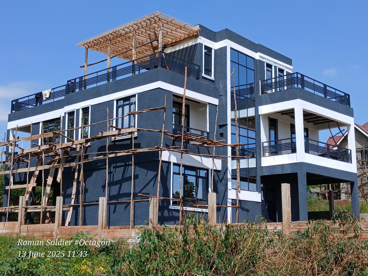 Residential painting near Thika and Gatanga