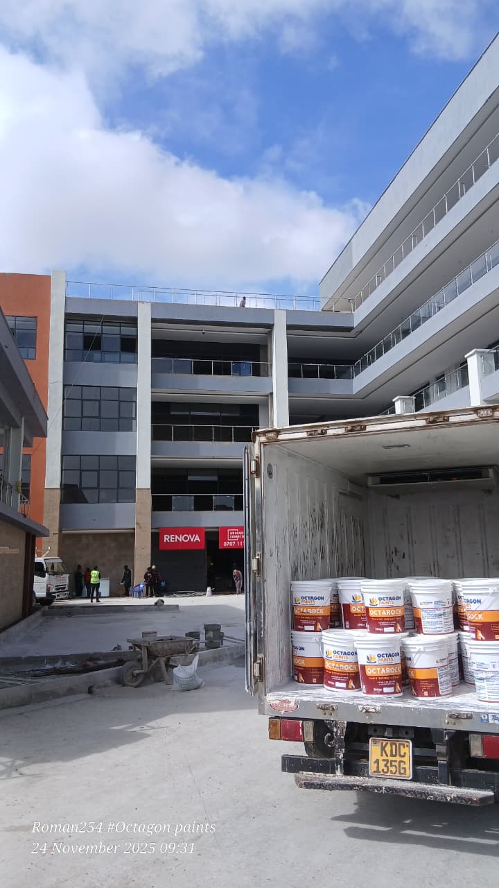 Ruaka apartment development painting