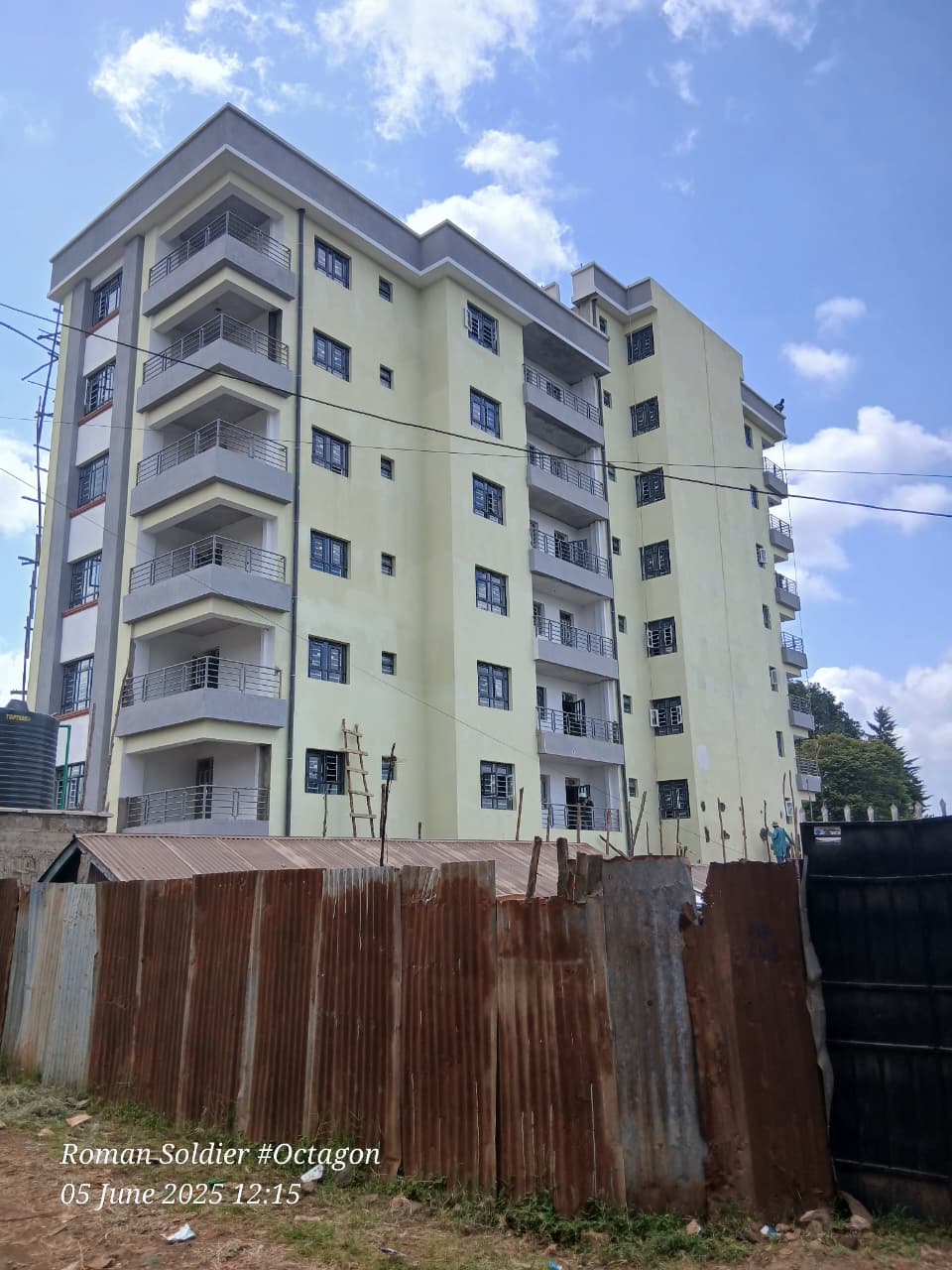 Uthiru Apartments Nairobi painting project